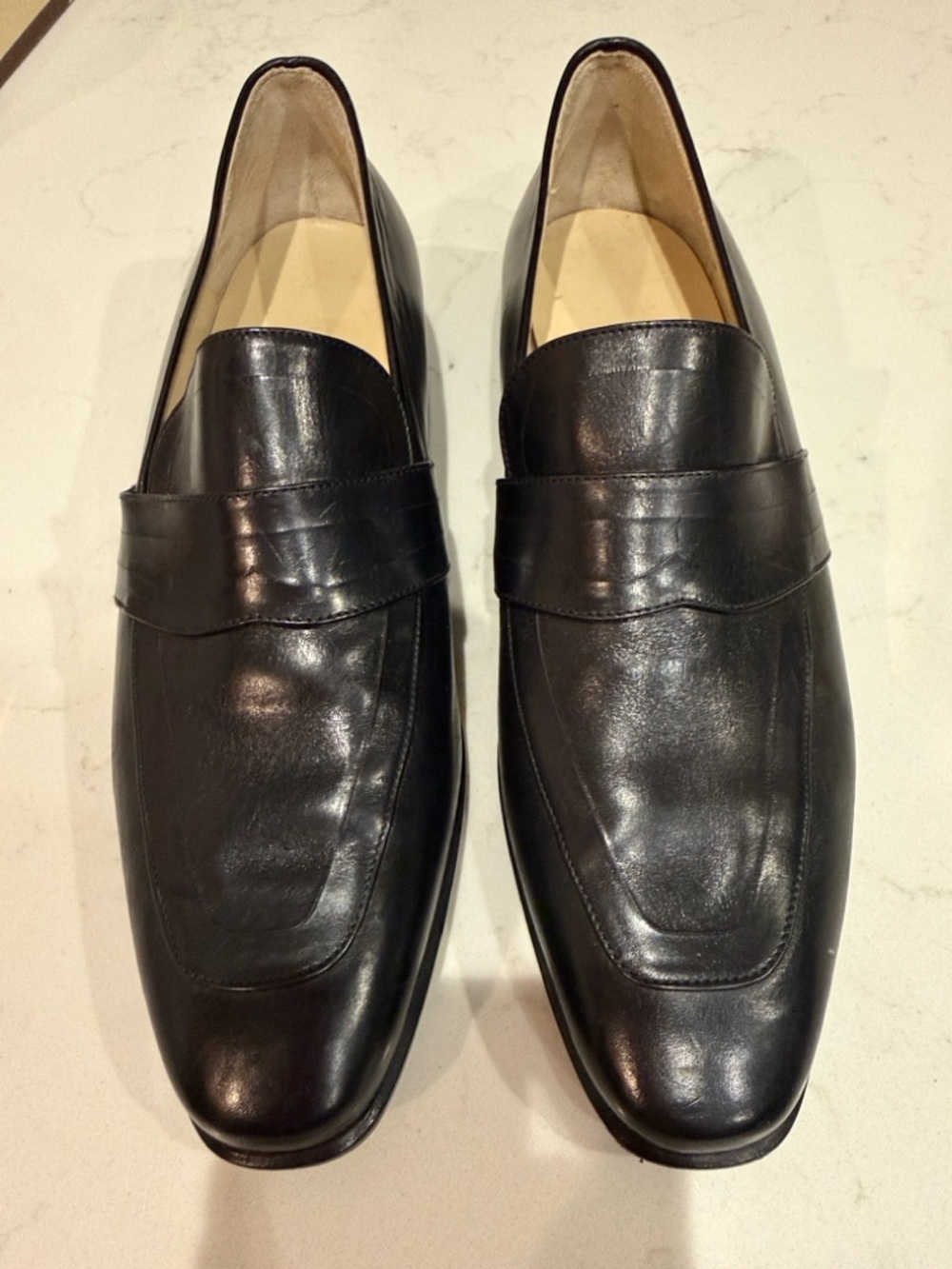 Bally Dunari Black Leather Loafers Made In Italy